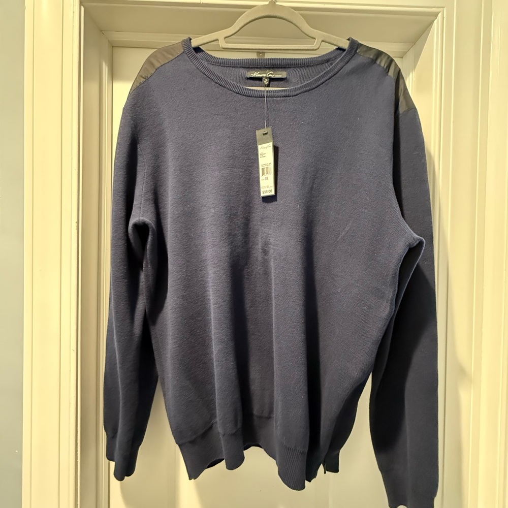 Kenneth Cole Men's Blue Sweater